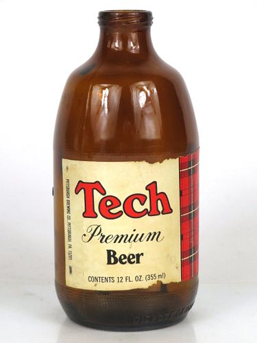 1979 Tech Premium Beer 12oz Handy "Glass Can" bottle Pittsburgh, Pennsylvania