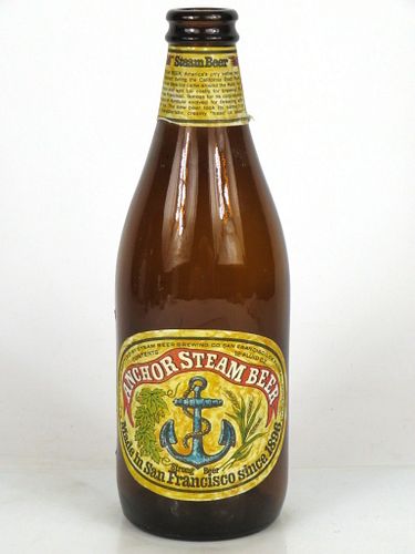 1977 Anchor Steam Beer 12oz Other Paper-Label bottle San Francisco, California