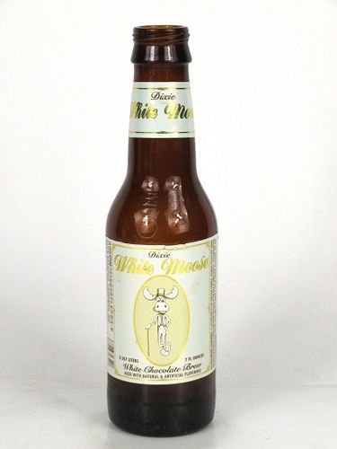 1996 Dixie White Moose Brew 7oz Other Paper-Label bottle New Orleans, Louisiana