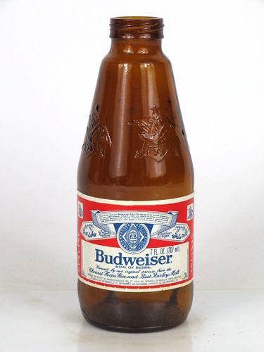 1973 Budweiser Strong Beer 7oz Other Paper-Label bottle Saint Louis, Missouri