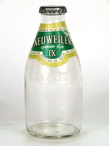 1976 Neuweiler Cream Ale IX 7oz Other Paper-Label bottle Philadelphia, Pennsylvania