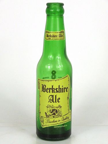 1955 Berkshire Ale 8oz Painted Label ACL bottle Reading, Pennsylvania