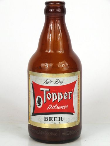 1956 Topper Pilsener Beer 12oz Steinie bottle Rochester, New York