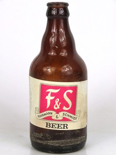 1967 F&S Beer 12oz Steinie bottle Shamokin, Pennsylvania