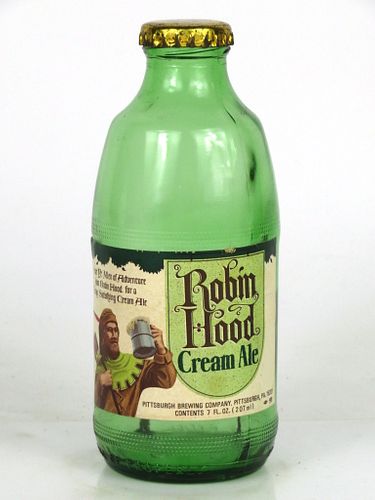 1976 Robin Hood Cream Ale 7oz Other Paper-Label bottle Pittsburgh, Pennsylvania
