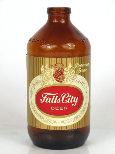 1972 Falls City Beer 12oz Handy "Glass Can" bottle Louisville, Kentucky