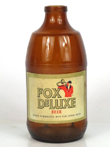 1972 Fox DeLuxe Strong Beer 12oz Handy "Glass Can" bottle Cold Spring, Minnesota