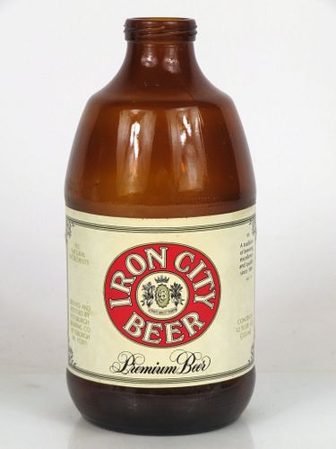 1981 Iron City Beer 12oz Handy "Glass Can" bottle Pittsburgh, Pennsylvania