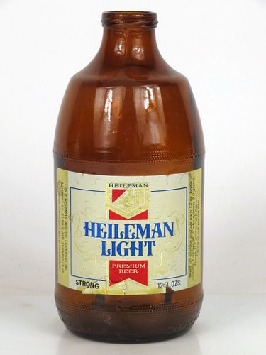 1977 Heileman Light Beer 12oz Handy "Glass Can" bottle La Crosse, Wisconsin