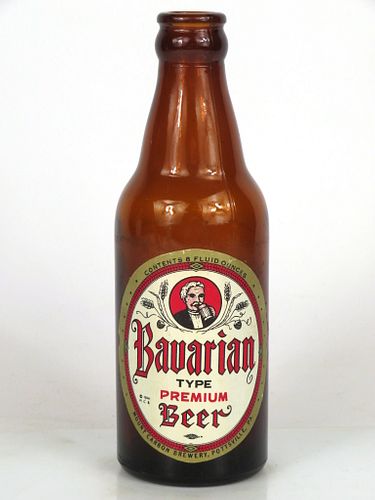 1963 Bavaria Premium Beer 8oz Other Paper-Label bottle Pottsville, Pennsylvania