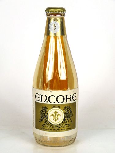 1968 Encore beer 12oz Other Paper-Label bottle Milwaukee, Wisconsin