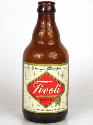 1951 Tivoli Beer 12oz Steinie bottle Denver, Colorado