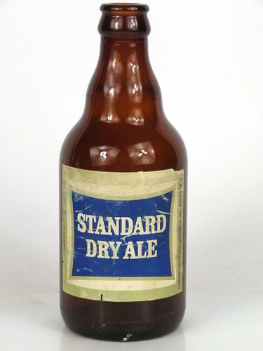 1960 Standard Dry Ale 12oz Steinie bottle Rochester, New York