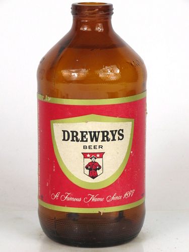 1967 Drewrys beer 12oz Handy "Glass Can" bottle Chicago, Illinois