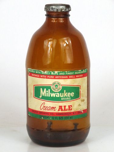 1976 Milwaukee Ale 12oz Handy "Glass Can" bottle Hammonton, New Jersey