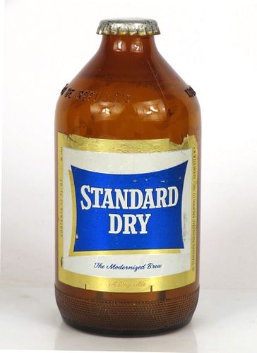 1964 Standard Dry Ale 12oz Handy "Glass Can" bottle Rochester, New York