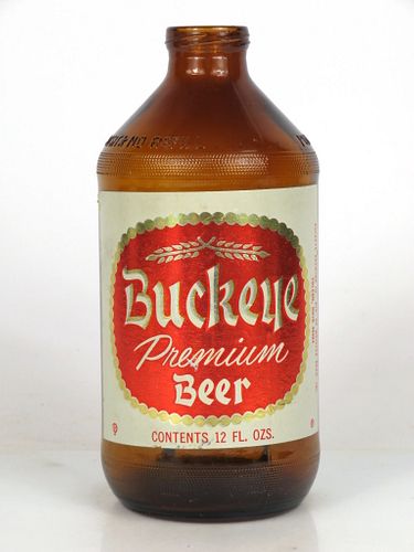 1968 Buckeye Beer (defective) 12oz Handy "Glass Can" bottle Toledo, Ohio