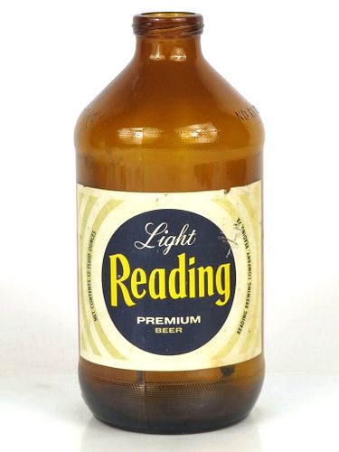 1969 Reading Premium Beer 12oz Handy "Glass Can" bottle Reading, Pennsylvania