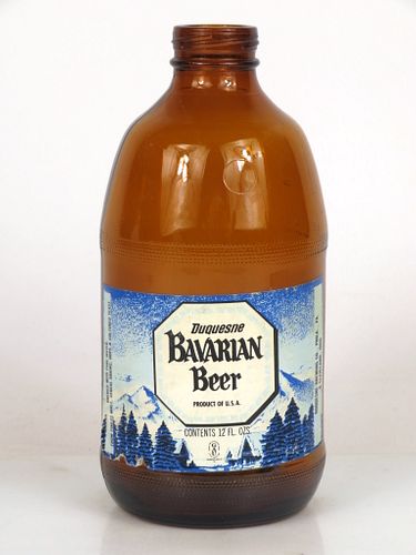 1967 Duquesne Bavarian Beer 12oz Handy "Glass Can" bottle Philadelphia, Pennsylvania