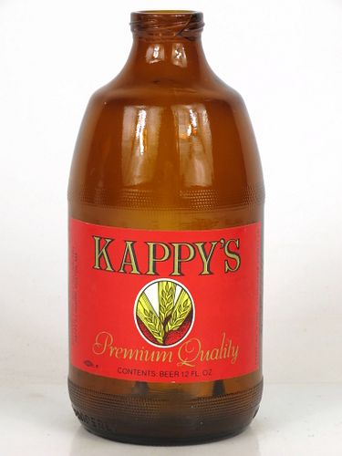 1975 Kappy's Premium Beer 12oz Handy "Glass Can" bottle Philadelphia, Pennsylvania