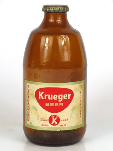 1975 Krueger Beer 12oz Handy "Glass Can" bottle Cranston, Rhode Island