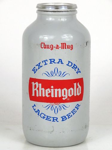 1960 Rheingold Extra Dry Lager Beer 12oz Keg bottle Orange, New Jersey