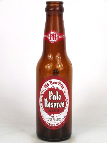 1950 Pale Reserve 8oz Painted Label ACL bottle Reading, Pennsylvania