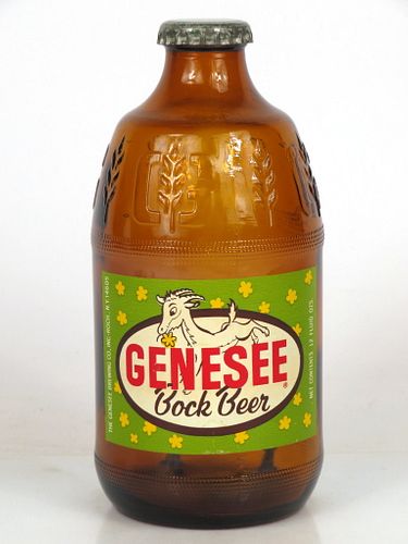 1969 Genesee Bock Beer 12oz Handy "Glass Can" bottle Rochester, New York