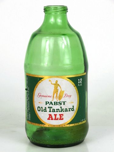 1974 Pabst Old Tankard Ale 12oz Handy "Glass Can" bottle Milwaukee, Wisconsin