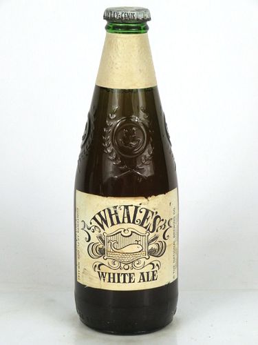 1969 Whale's White Ale 12oz Full Other Paper-Label bottle Baltimore, Maryland