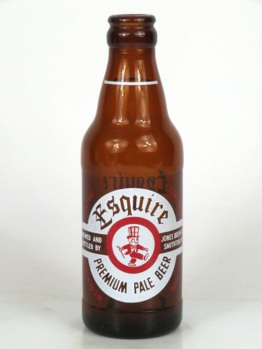 1947 Esquire Premium Pale Beer 7oz Painted Label ACL bottle Smithton, Pennsylvania