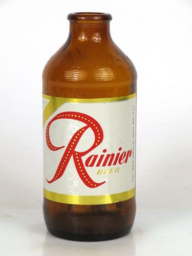 1962 Rainier Beer 7oz Other Paper-Label bottle Seattle, Washington