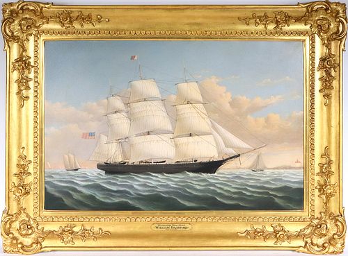 William Bradford, "Whaleship Daniel Wood"