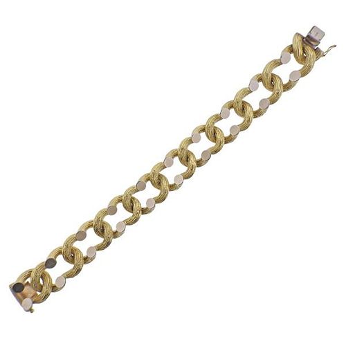 UnoAerre 18k Gold Link Bracelet