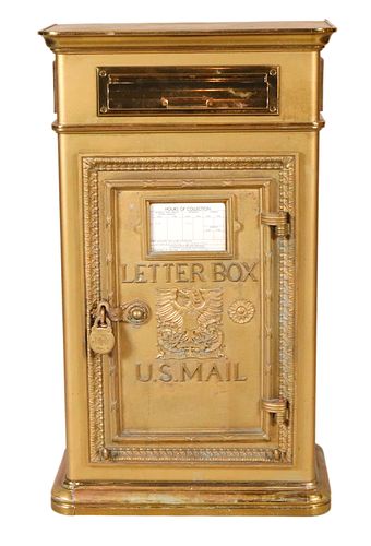 Cutler Manufacturing Co US Post Office Letter Box