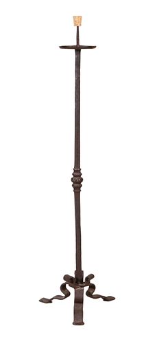 Wrought-Iron Standing Prickett Stick