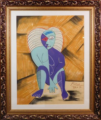 Pablo Picasso, Attributed: La Mono