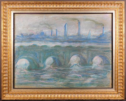 Claude Monet, Attributed: Waterloo Bridge