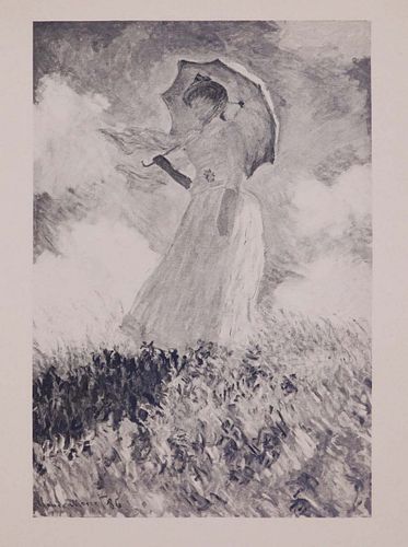 Claude Monet : Jeune Fille a l'Ombrelle (Girl with the Umbrella)