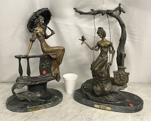 Pair of Icart Bronzes 455-11 and 10