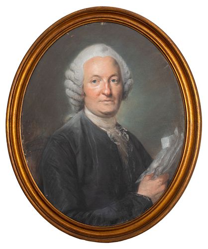 Portrait of a Gentleman, Follower of Greuze, 18 C.