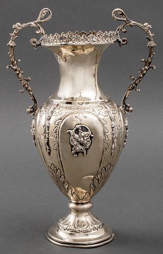 Turkish Silver Vase in the European Taste