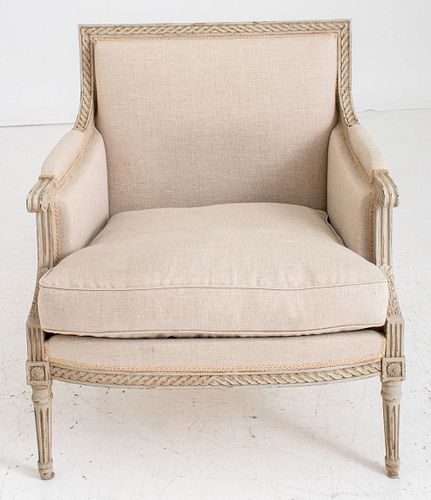 Louis XVI Style Bergere Armchair