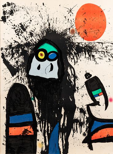 Joan Miró (Spanish, 1893-1983), La ruisselante solaire