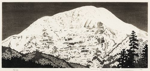 Ryohei Tanaka (1933-2019), Mt. Ibuki, Early Spring