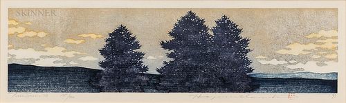 Hajime Namiki (b. 1947), Tree Scene 73