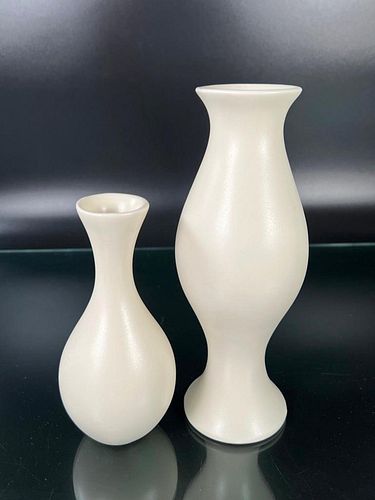Two Eva Zeisel Porcelain Vases