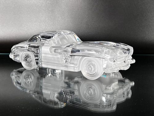 Daum Crystal Model of a Mercedes Benz 300SL