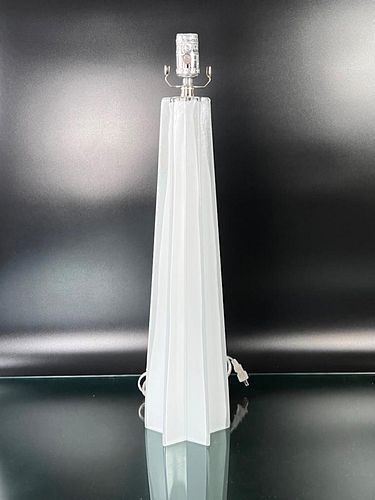 Cased Glass Table Lamp