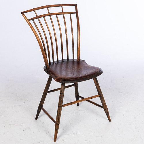 Spooner and Fitts Windsor Side Chair, 19th Century